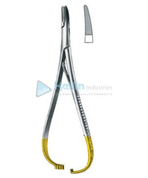 Metzenbaum Needle Holders BJ Curved17cm/6¾" TC