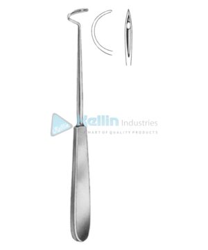 Deschamps Ligature Needles Sharp 21cm/8¼" Left