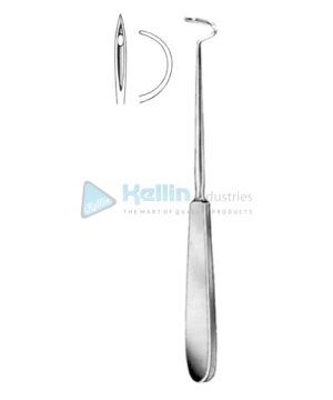 Deschamps Ligature Needles Sharp 21cm/8¼" Right