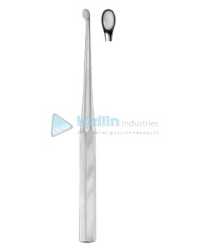 Bruns Bone Curettes 23cm/9" Fig # 4 A