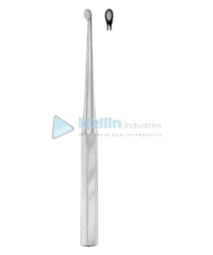 Bruns Bone Curettes 23cm/9" Fig # 0 A