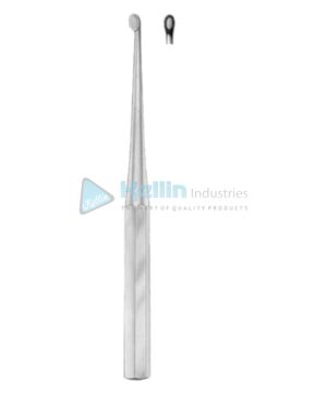 Bruns Bone Curettes 23cm/9" Fig # 00 A