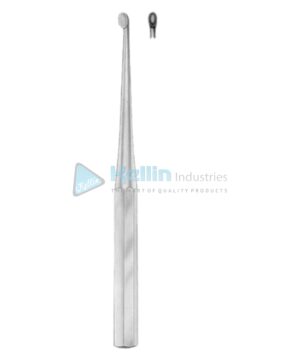 Bruns Bone Curettes 23cm/9" Fig # 000 A