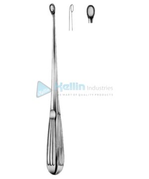 Bruns Bone Curettes 23cm/9" Fig # 3 B