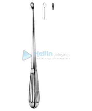 Bruns Bone Curettes 23cm/9" Fig # 000 B