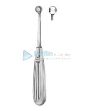 Bruns Bone Curettes 17cm/6¾" Fig # 3