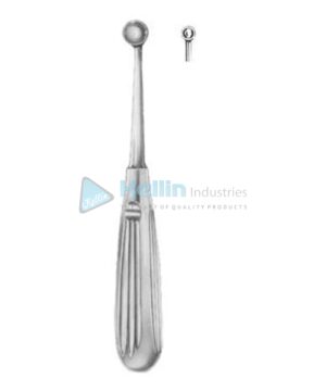 Bruns Bone Curettes 17cm/6¾" Fig # 0