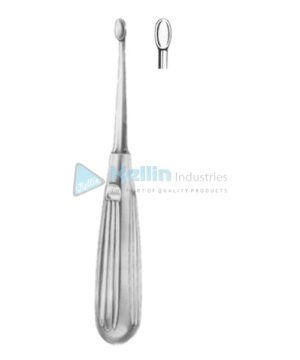 Schede Bone Curettes 17cm/6¾" Fig # 1