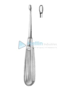 Schede Bone Curettes 17cm/6¾" Fig # 2