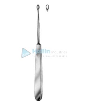 Williger Bone Curettes 17.5cm/7" Fig # 1 Straight Oval