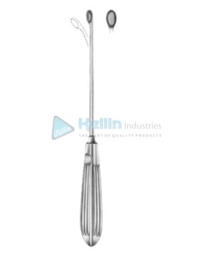 Halle Bone Curettes 21cm/8¼" Fig # 2