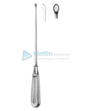 Bone Curettes 6.0mm 25cm/10" Fig # 1