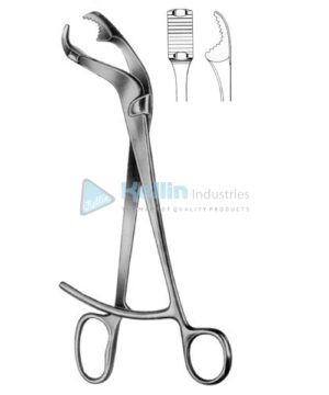 Verbrugge Bone Holding Forceps CJ 25cm/10"