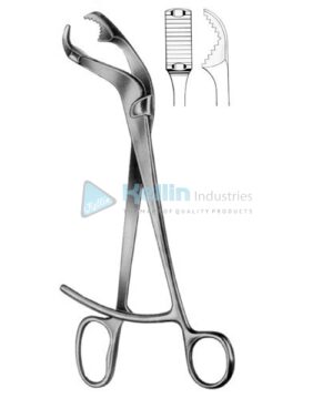 Verbrugge Bone Holding Forceps CJ 26cm/10¼"