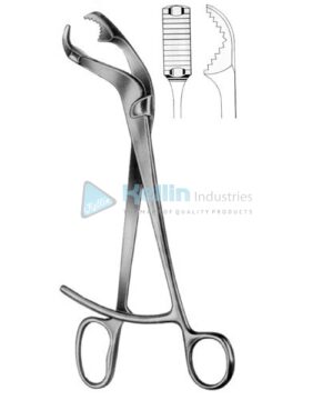 Verbrugge Bone Holding Forceps CJ 27cm/10½"