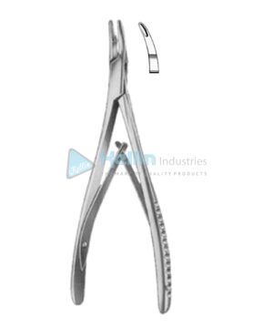 Lempert Bone Rongeur Forceps BJ Curved 19cm/7½"