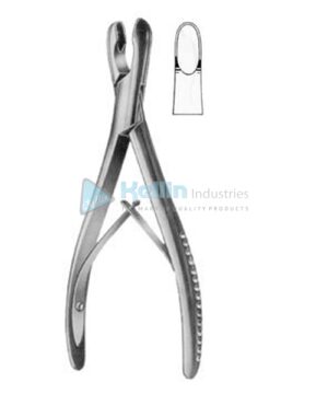 Luer Bone Rongeur Forceps BJ Straight 17cm/6¾"