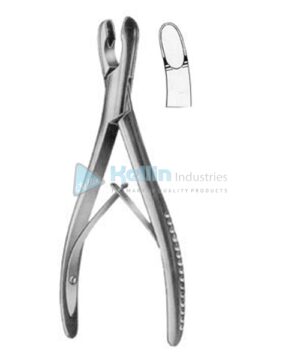 Luer Bone Rongeur Forceps BJ Curved 17cm/6¾"