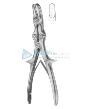 Stille-Luer Bone Rongeur Forceps M/Action Straight 22cm/8¾"