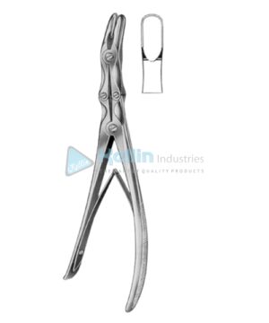 Leksell Bone Rongeur Forceps 6mm M/Action 23cm/9"