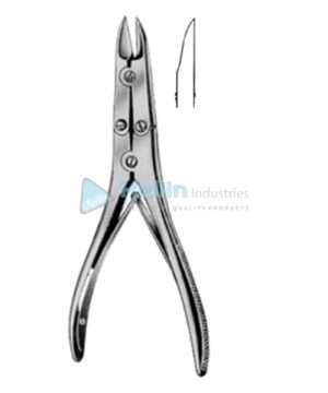 Bohler Bone Cutting Forceps Straight M/Action 15cm/6"