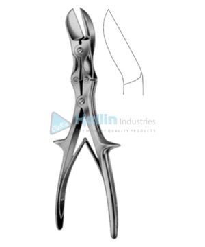 Stille-Liston Bone Cutting Forceps Curved M/Action 27cm/10½"