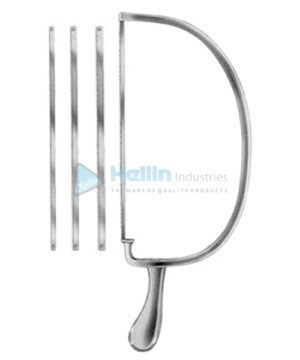 Helferich-Bier Resection Saws Complete with 3 blades