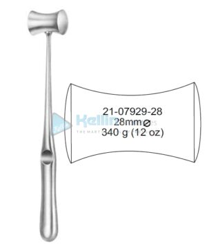 Williger Bone Mallets 340g, 28mm, (12 oz) 24cm/9½"