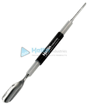 Professional Barista latte art tools spoon/lance Double End Stainless Steel With Silicon & Aluminium Handle