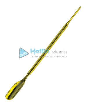 Professional Barista latte art tools spoon/lance Double End Stainless Steel (Gold Color Coated)