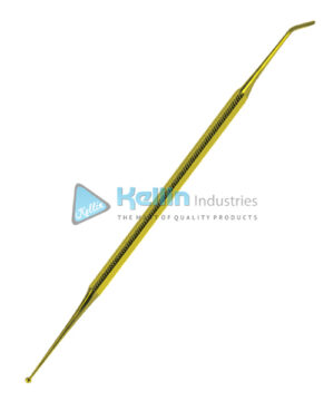 Professional Barista latte art tools knob/hook Double End Stainless Steel (Gold Color Coated)