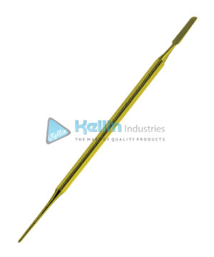 Professional Barista latte art tools spatula/spike Double End Stainless Steel (Gold Color Coated)