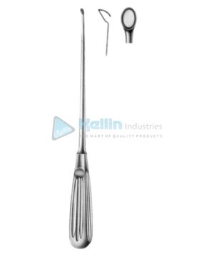 Bone Curettes 6.0mm 25cm/10" Fig # 1