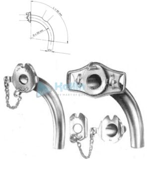 Trachea Tube ØA12 L 95 R 50, Fig. 4