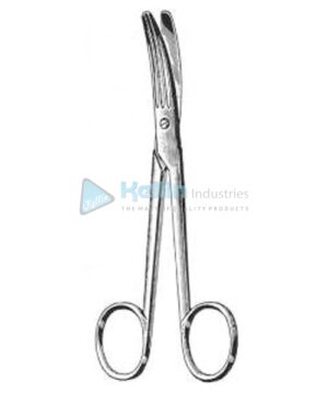 Schoemaker Goitre Scissors Curved 15cm/6"