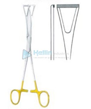 Duval Organ Grasing Forceps BJ 20cm/8" TC