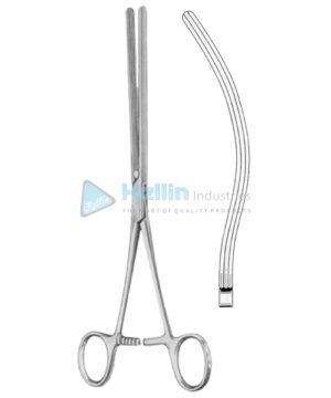Kocher Intestinal Clamps Forceps BJ Curved 25cm/10"