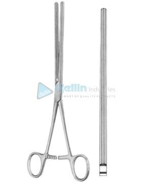 Kocher-Atrauma Intestinal Clamps Forceps BJ Straight 28cm/11"