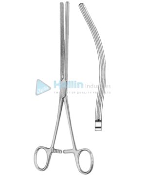 Kocher-Atrauma Intestinal Clamps Forceps BJ Curved 25cm/10"