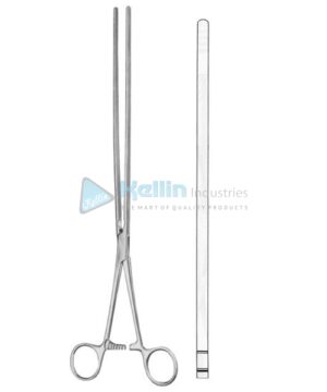 Scudder Atrauma Intestinal Forceps BJ Straight 33cm/13"