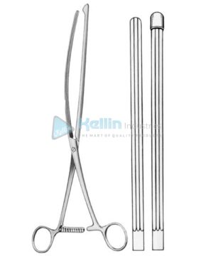 Nussbaum Stomach Clamps Forceps BJ Straight 30cm/12"