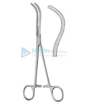 Guyon Kidney Pedicle Clamp Forceps BJ 24cm/9½"