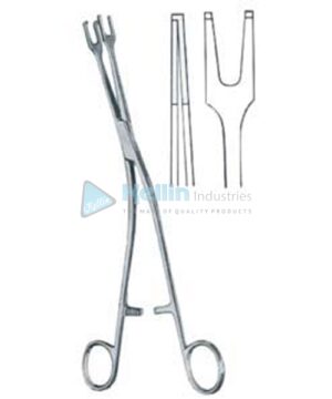 Millin Prostatic Lobe Holding Forceps BJ 23cm/9"