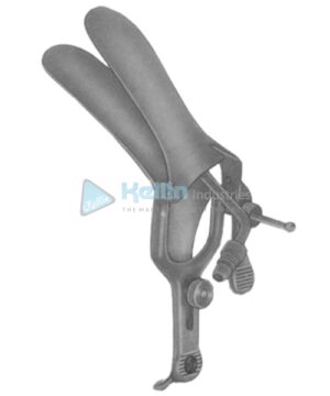 Grave Vaginal Speculas 101mmx35mm Black Insulated For Laser Surgery