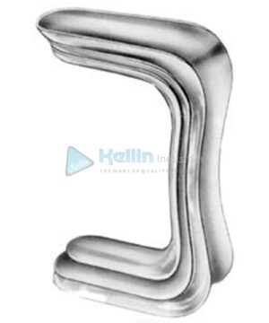 Sims Vaginal Speculas D/End 80x35+40mm Fig # 3