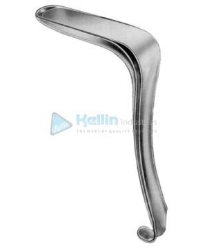 Kristeller Vaginal Speculas Set of 1 Specula + 1 Retractor Fig # 1