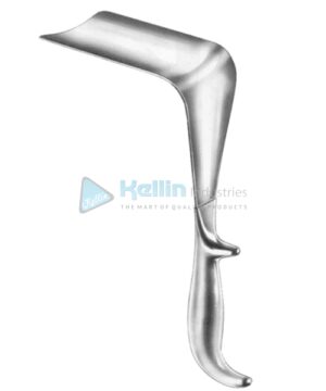 Doyen Vaginal Speculas (Slightly-concave) 85x35mm 24cm/9½" Fig # 2