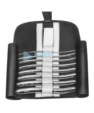 Hegar Uterine Dilators 3.0/4.0-17.0/18.0mm Set of 8