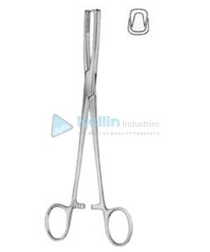 Jacobs Tenaculum Forceps BJ 2:2 Curved Sideway 21cm/8¼"