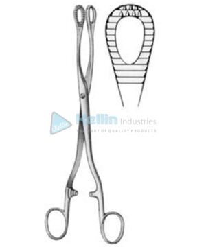 Heywood-Smith Uterine Polypus Forceps SJ 25cm/10"